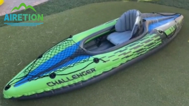 2-Person Inflatable Fishing Kayaks with Paddle and Air Pump