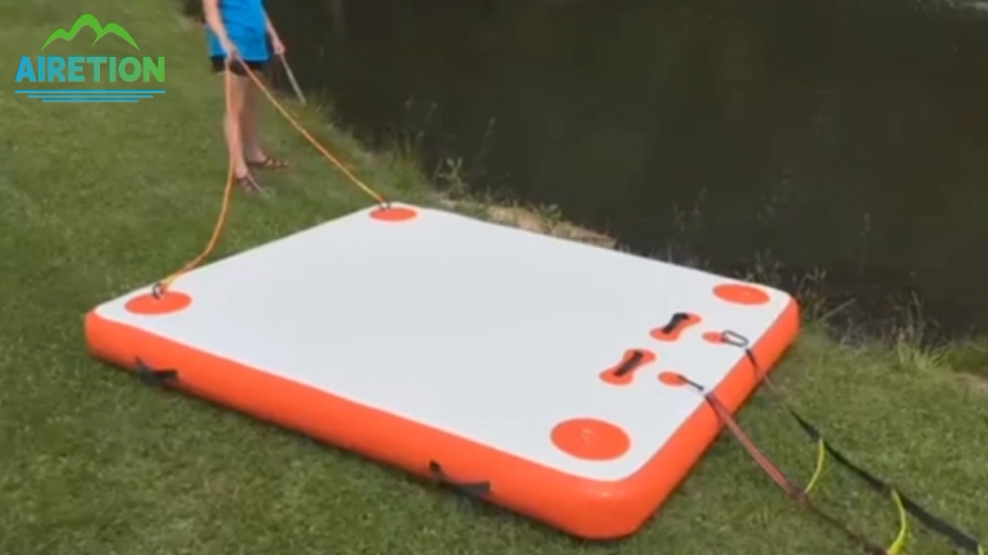 Durable Non-Slip Premium Inflatable Floating Dock Platform