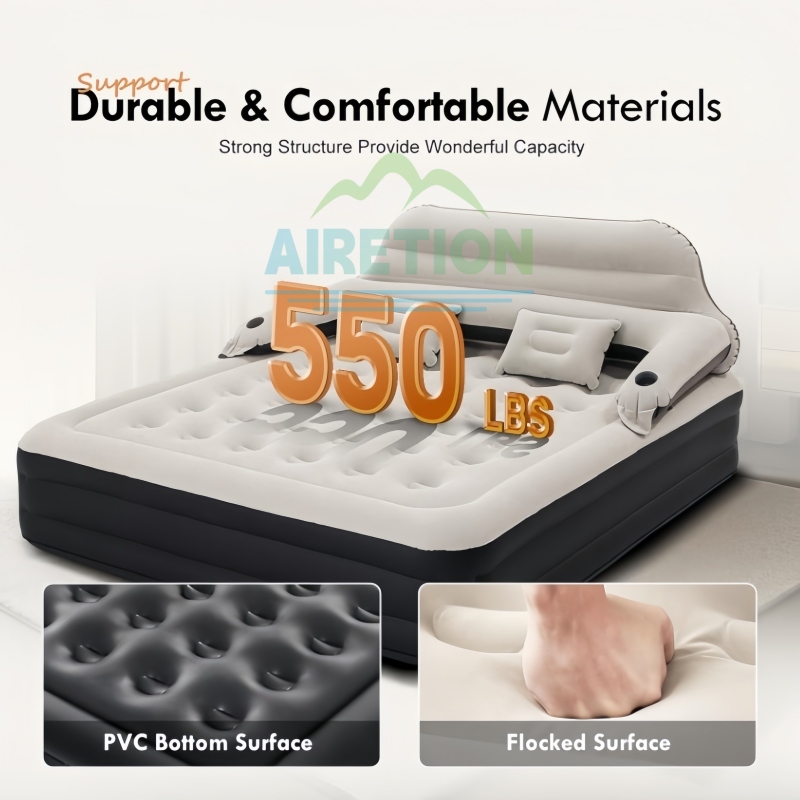 Inflatable Air Mattress with Headboard: Comfort, Convenience, and Customizable Design