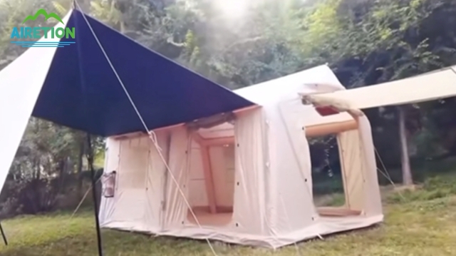 Experience Outdoor Comfort Redefined: The Inflatable Camping Tent for 8–10 People