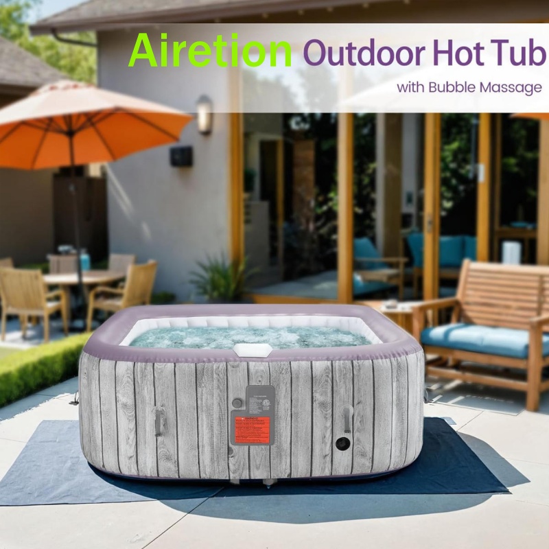 Relaxation Redefined: Discover the Inflatable Hot Tub for Your Outdoor Retreat
