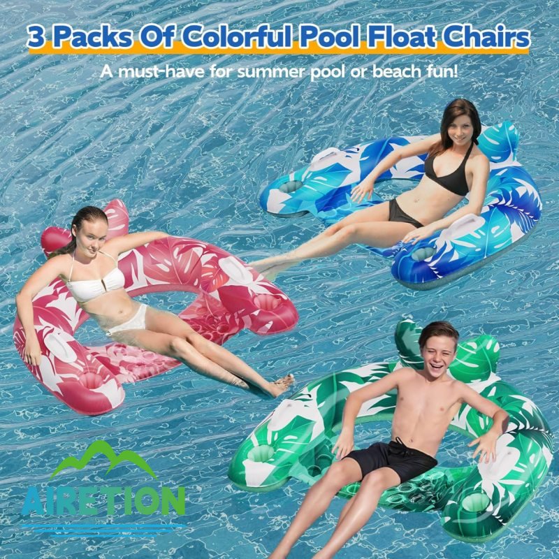 Experience Ultimate Poolside Comfort with Our Inflatable Float Chairs