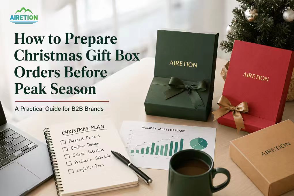 How to Prepare Christmas Gift Box Orders Before Peak Season