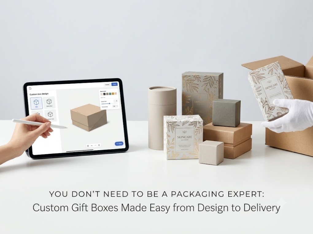 You Don’t Need to Be a Packaging Expert: Custom Gift Boxes Made Easy from Design to Delivery