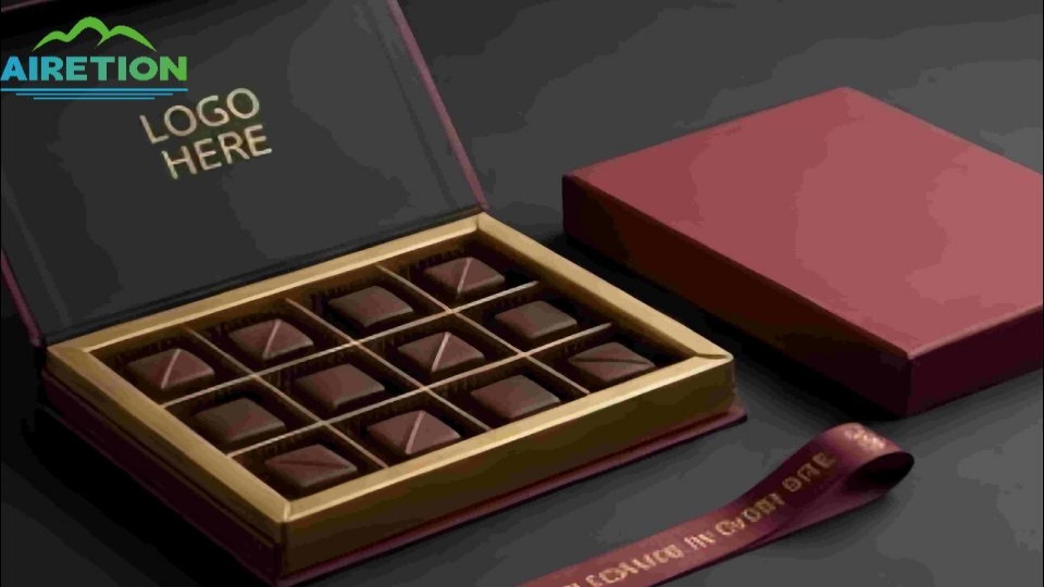 Food Grade Paper Box for Chocolate Packaging with Custom Inner Tray