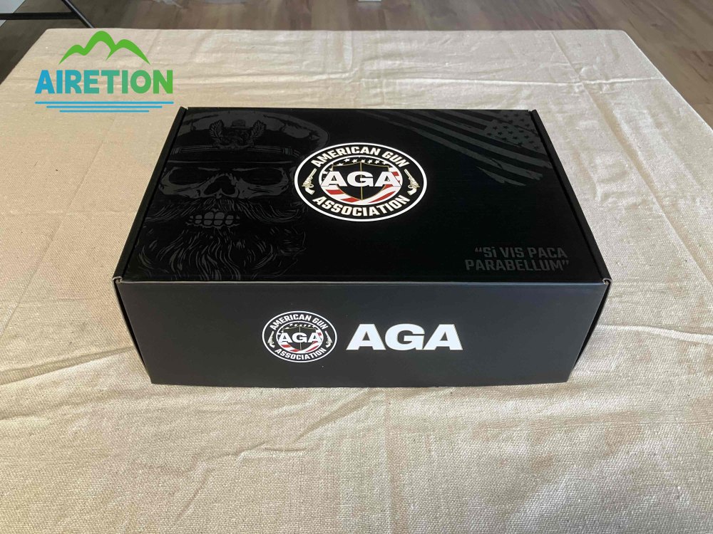 Custom Printed Rigid Paper Box Solution for American Brand
