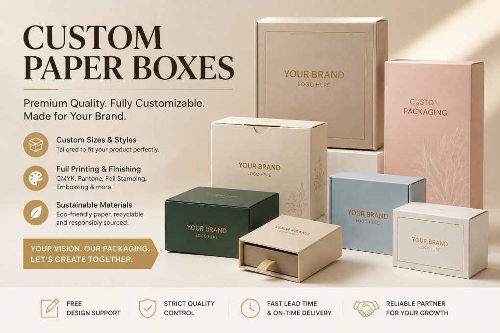Custom Size Color Box Manufacturer