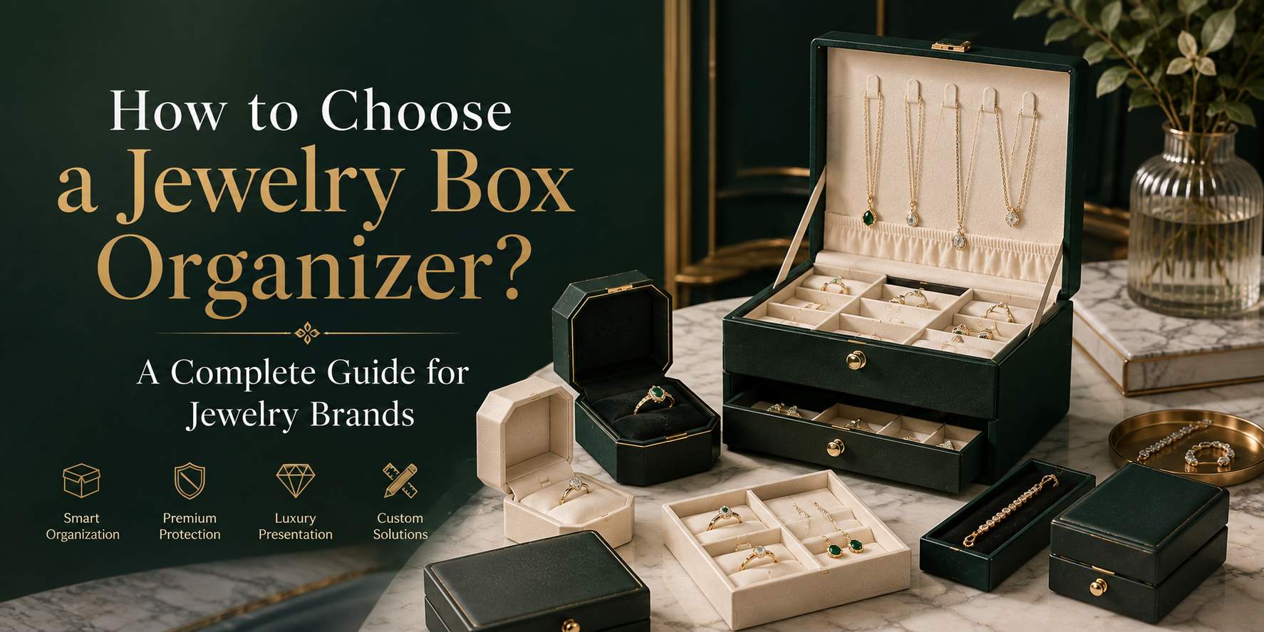 How to Choose a Jewelry Box Organizer?-- A Complete Guide for Jewelry Brands