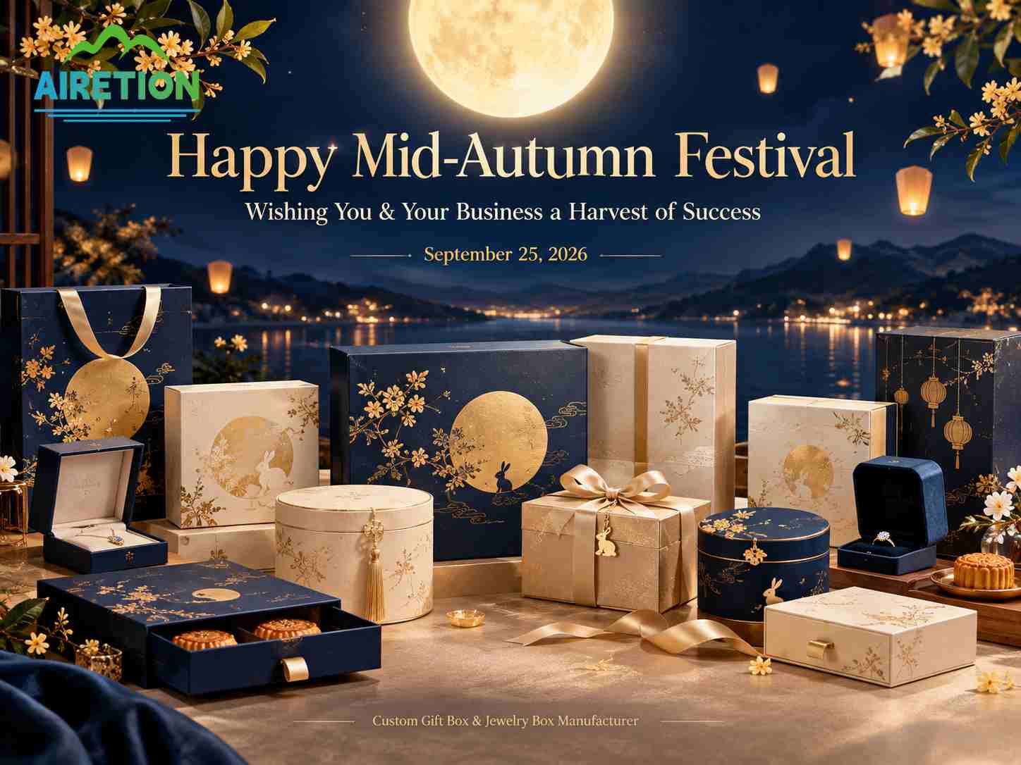 Happy Mid‑Autumn Festival | Festive Greetings From Our Packaging Factory