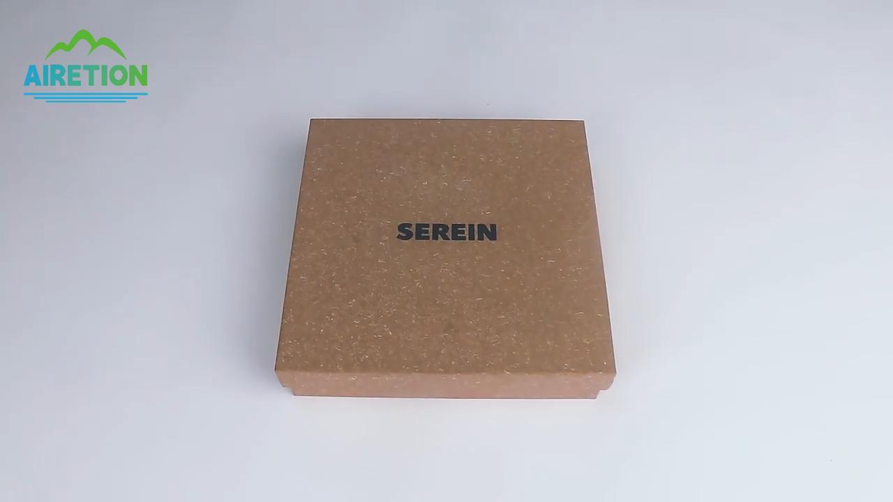 Custom Square Lid And Base Rigid Gift Box With Embossed Logo | Airetion Custom Packaging